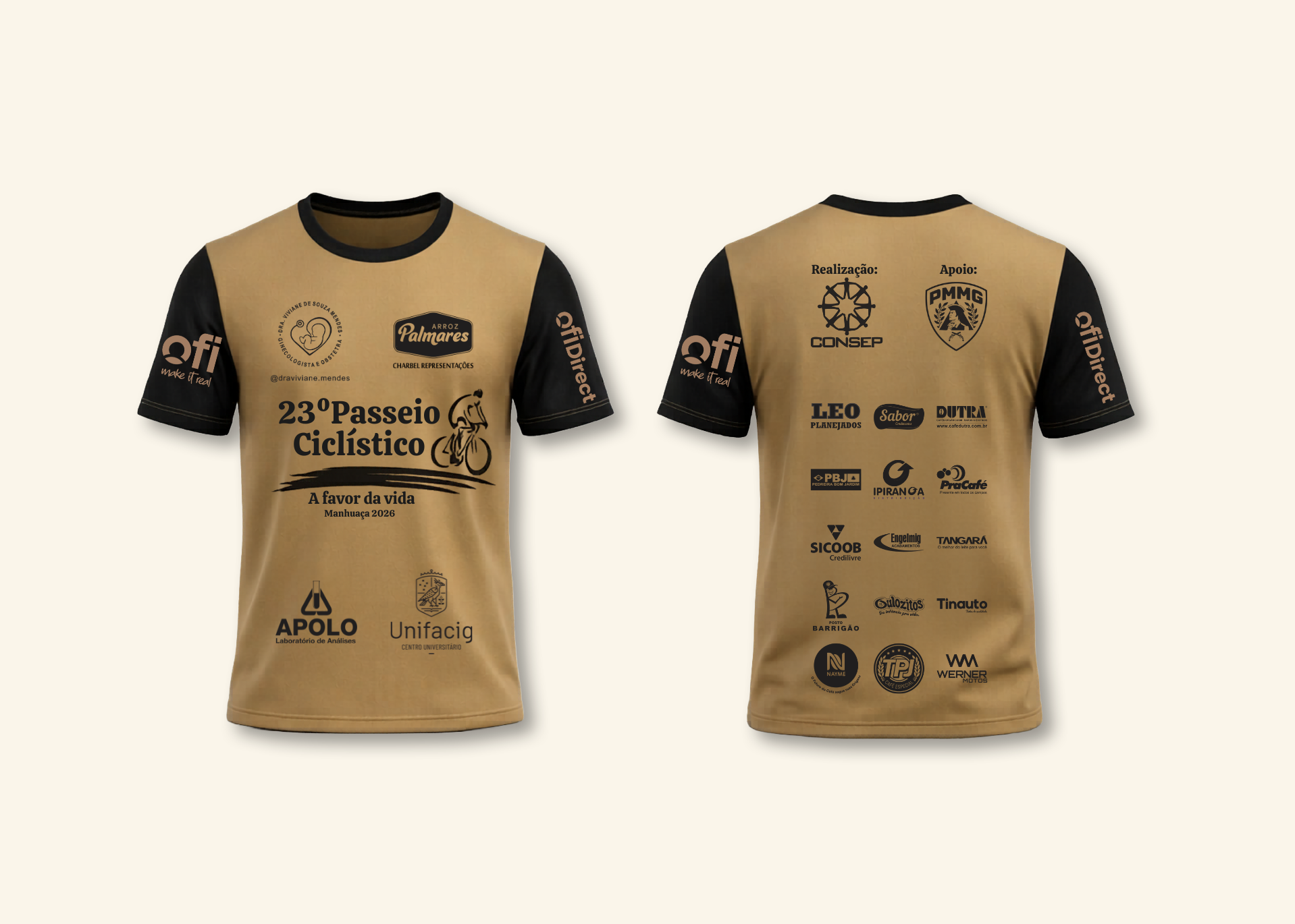 Camisa oficial do 23º Passeio Ciclístico